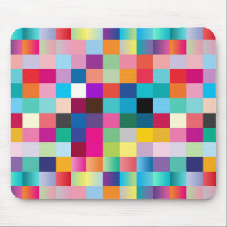 “Multi Coloured Design” Mouse Mat
