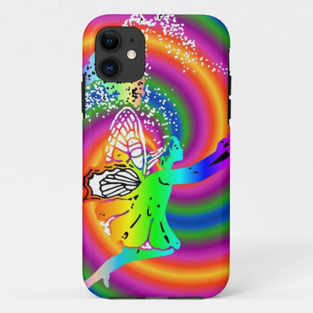 Multi-coloured fairy Case-Mate iPhone case (Back)