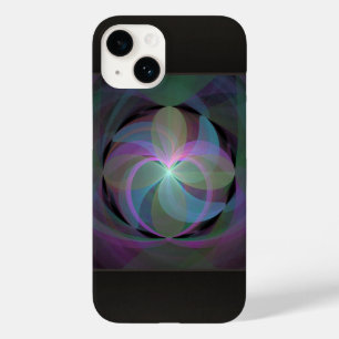 Multi Coloured Fractal Fan Case-Mate iPhone 14 Case