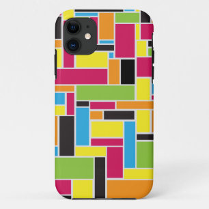 Multi coloured geometric pattern iPhone 5 case