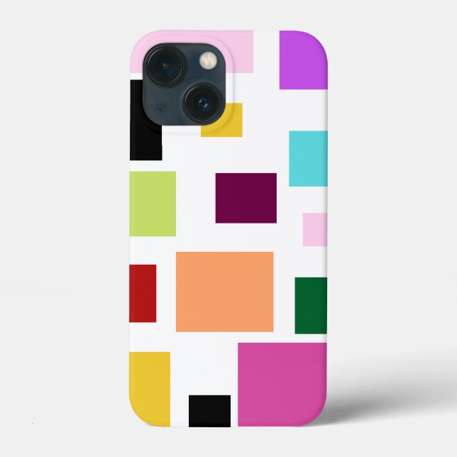 Multi-Coloured Iphone Case  (Back)