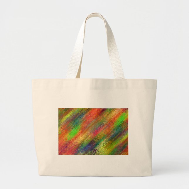 Multi coloured jumbo tote. large tote bag (Front)