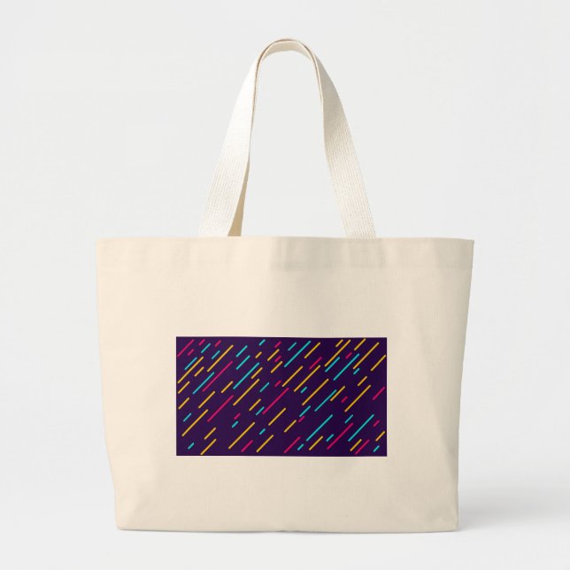 Multi coloured jumbo tote. large tote bag (Front)