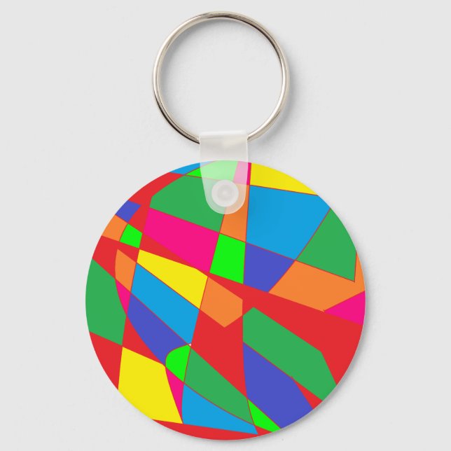 Multi coloured key chain great gift for a friend (Front)