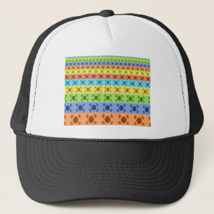 Multi-Coloured Korean Flag Art Print Trucker Hat