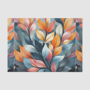 Multi-coloured Leaves  Thunder_Cove  Tissue Paper