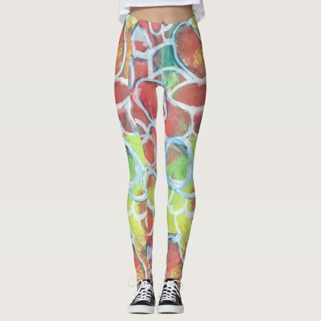 Multi-Coloured Leggings (Front)