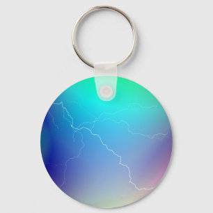 Multi-Coloured Lightning keychain