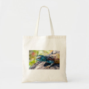Multi-Coloured Lizard Tote Bag