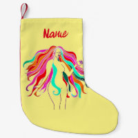 Multi-coloured long-haired goddess Thunder_Cove