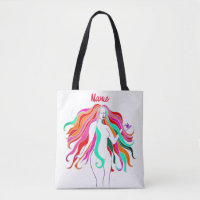 Multi-coloured long-haired goddess Thunder_Cove