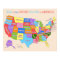 Multi-Coloured Map Of the United States