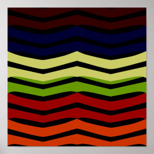 Multi Coloured Poster