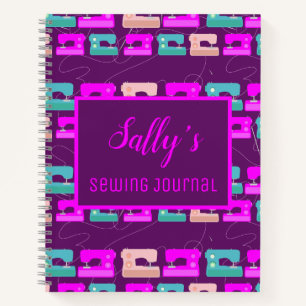 Multi-Coloured Sewing Journal