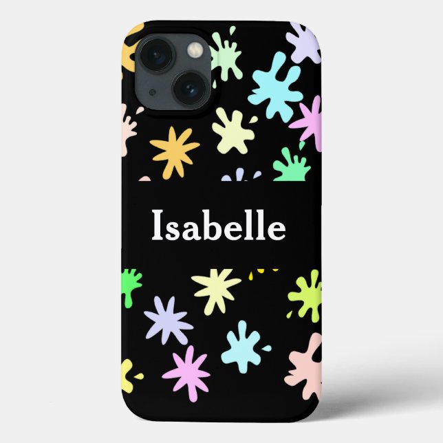 Multi Coloured Splat Attack Case (Back)