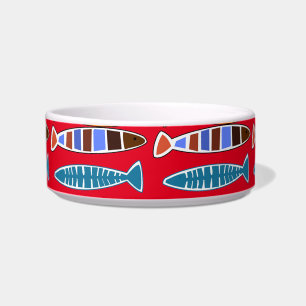 Multi-coloured striped fish Thunder_Cove Bowl