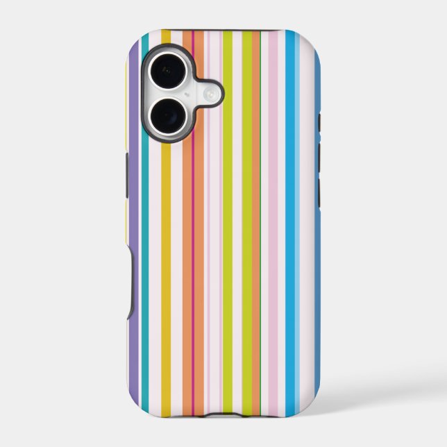 Multi Coloured Stripes (Back)