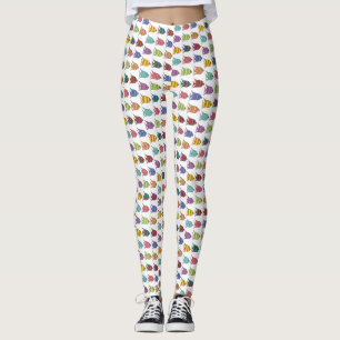 Multi-coloured Tropical Fish Thunder_Cove Leggings