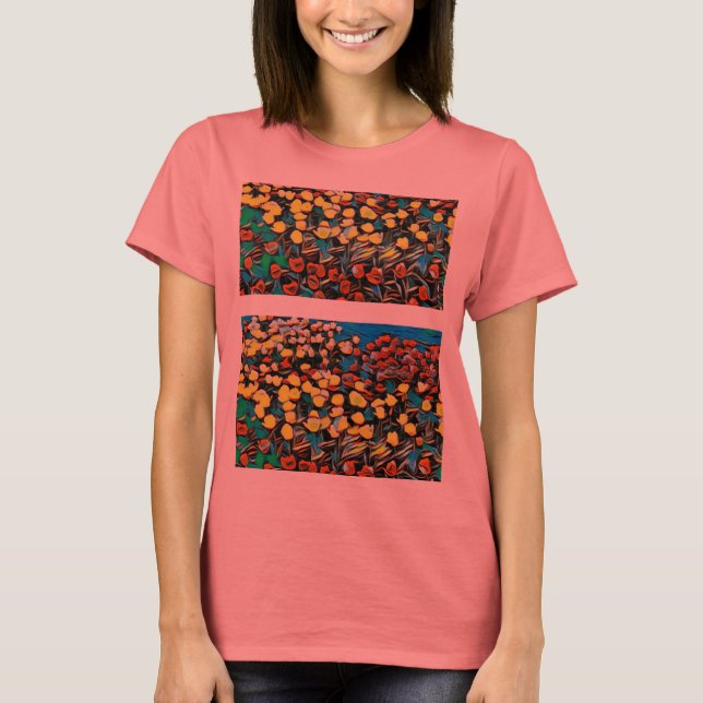 Multi-Coloured Tulip Shirt (Front)