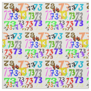 Multi-colours 73 Ham Radio Fabric