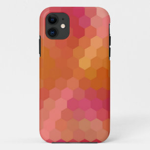Multi Colours Hexagon Seamless Pattern 2 iPhone 11 Case