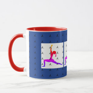 Multi-Colours Yoga Mug