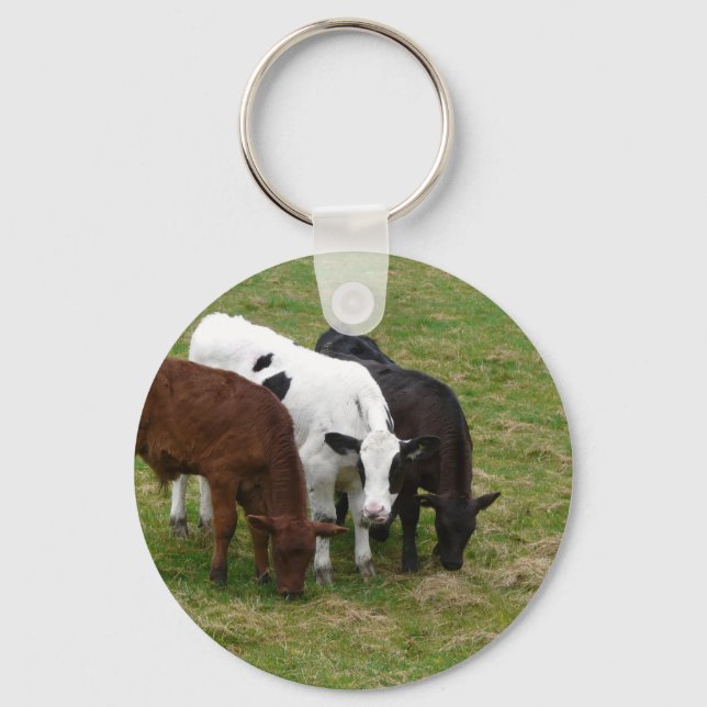 Multi-COW-tural Key Ring (Front)