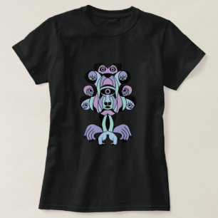 Multi-Eyed Abstract Totem T-Shirt