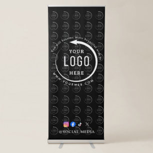 Multi-faceted and professional logo retractable banner