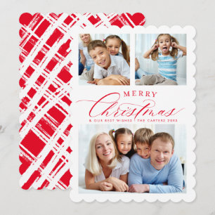 MULTI FAMILY PHOTO christmas tis the season quote Announcement
