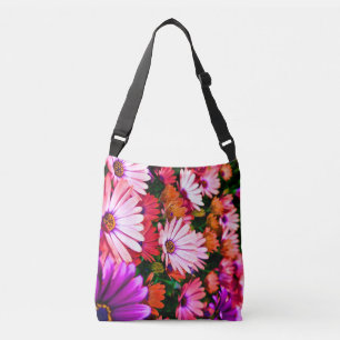 Multi flower crossbody bag