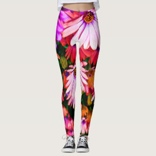 Multi flower leggings