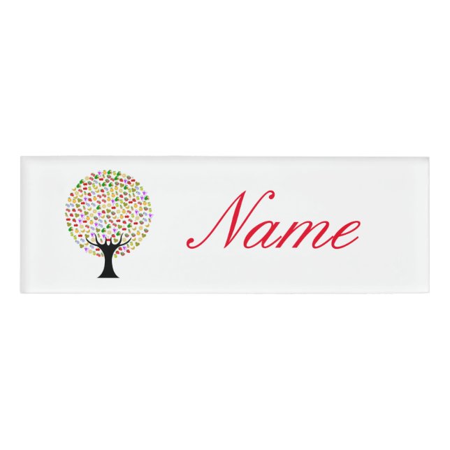Multi-fruit tree Thunder_Cove Name Tag (Front)