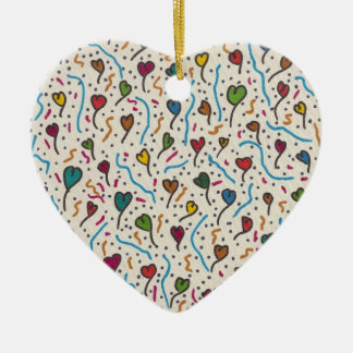 Multi Hearts Ornament A7