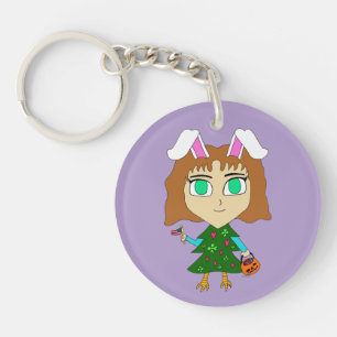 Multi Holiday Chibi Key Ring