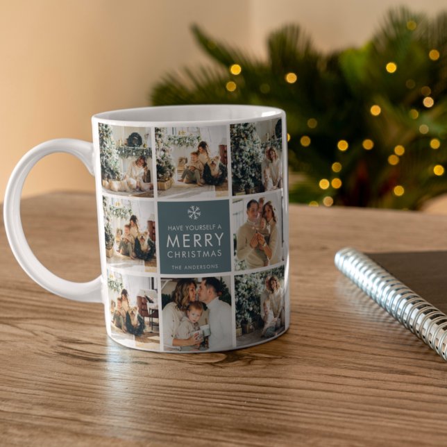 Multi Holiday Photos | Merry Christmas | Gift Coffee Mug (Creator Uploaded)
