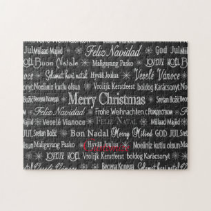 Multi-language Merry Christmas Thunder_Cove Jigsaw Puzzle