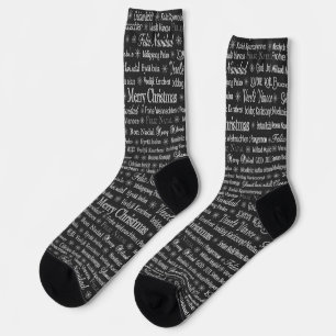 Multi-language Merry Christmas Thunder_Cove Socks