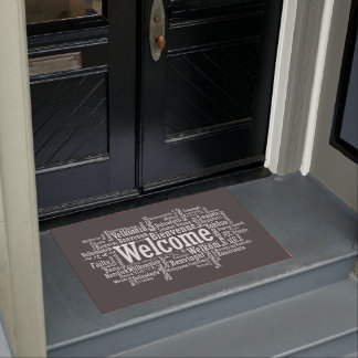 multi language Welcome Doormat