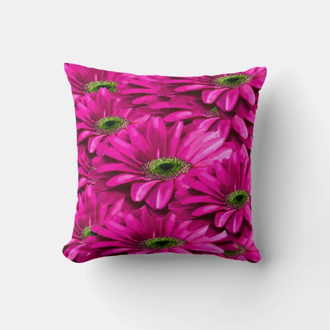 Multi Lily Throw Pillow (Front)