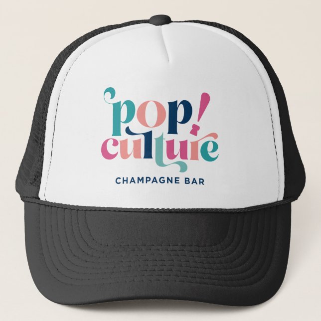 Multi Logo Trucker Hat (Front)