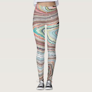 Multi-Marbled, Original Design by Karen Ruane Leggings