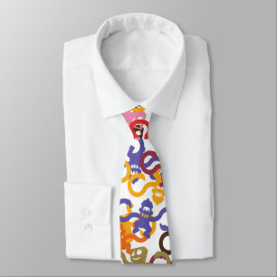Multi-Monkey Business Tie