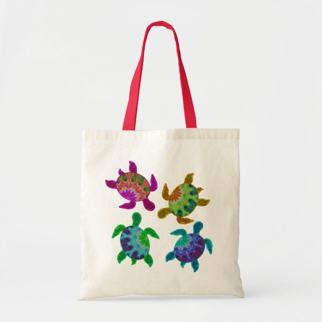 Multi Painted Turtles Bags (Front)