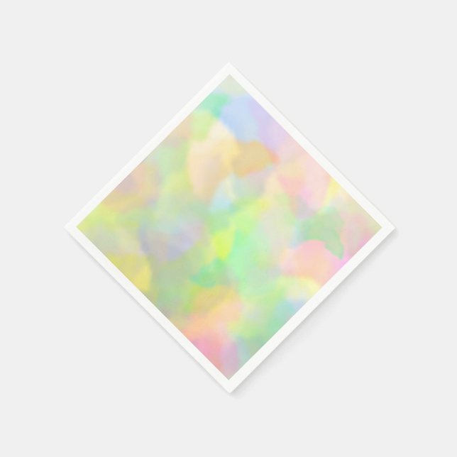 Multi Pastels Napkin (Corner)