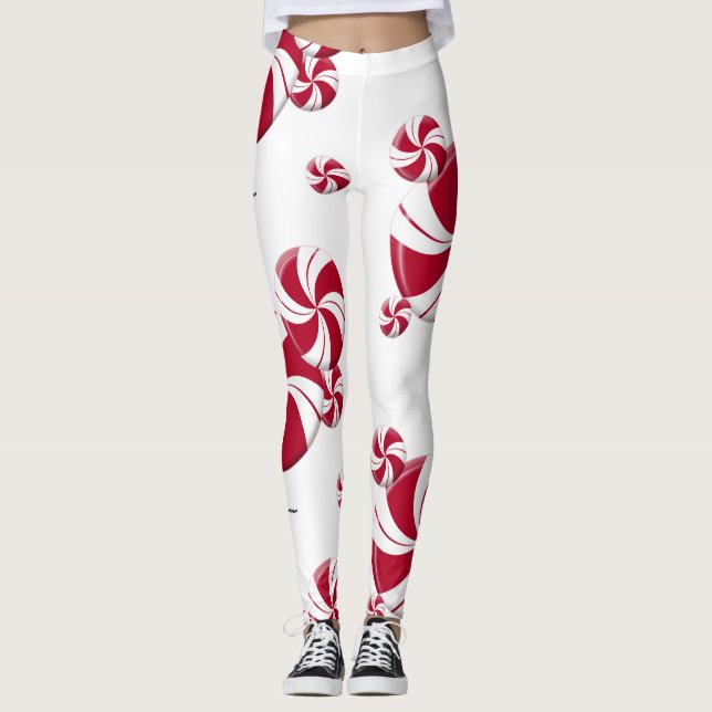 Multi Peppermint Leggings (Front)