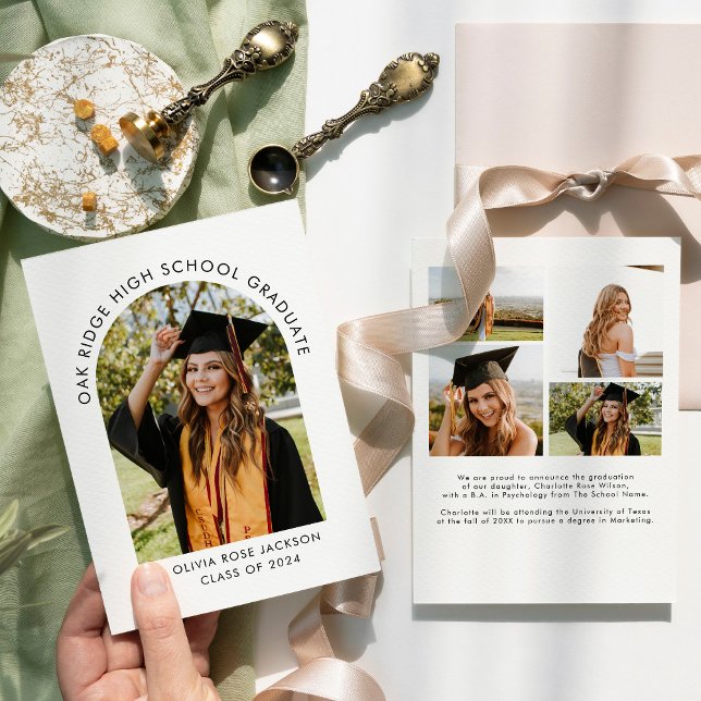Multi Photo Arch Graduation Announcement (Creator Uploaded)
