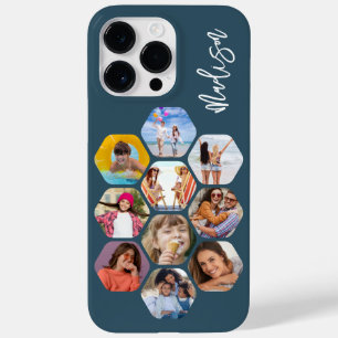 Multi Photo Collage Simple Modern Personalised Cas Case-Mate iPhone 14 Pro Max Case