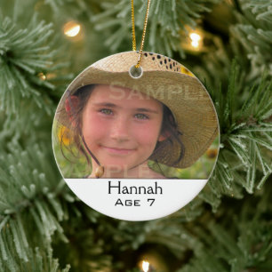 Multi-Photo Family Christmas Ornament