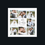 Multi photo monogram wedding family gift canvas print<br><div class="desc">Multi photo monogram wedding family gift. Ideal wedding,  new home,  anniversary,  birthday or Christmas gift. A fun way to show off all of your beautiful photographs.</div>